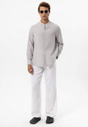 Italo Regular Fit Mandarin Collar Shirt