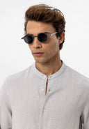 Italo Regular Fit Mandarin Collar Shirt