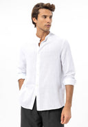 Italo Regular Fit Mandarin Collar Shirt
