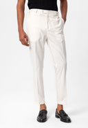Belmopen High Waist Belt Detailed Trouser