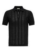 Noumea Vertical Texture Knit Polo