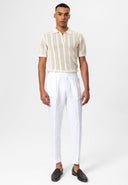 Noumea Vertical Texture Knit Polo