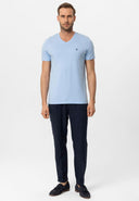Benard V-Neck Regular Fit Basic T-Shirt