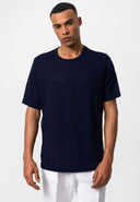 Fabrizio Crew Neck Ribbed Regular Fit T-Shirt