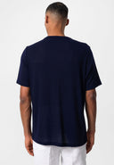 Fabrizio Crew Neck Ribbed Regular Fit T-Shirt