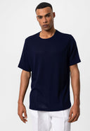Fabrizio Crew Neck Ribbed Regular Fit T-Shirt