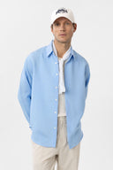 Liam Striped Long Sleeve Kent Collar Shirt
