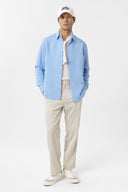 Liam Striped Long Sleeve Kent Collar Shirt