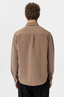 Liam Striped Long Sleeve Kent Collar Shirt