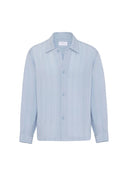 Eclipse Oversize Striped Kent Collar Shirt