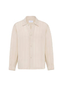 Eclipse Oversize Striped Kent Collar Shirt