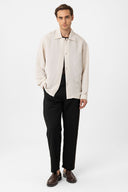 Eclipse Oversize Striped Kent Collar Shirt