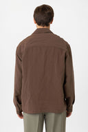 Eclipse Oversize Striped Kent Collar Shirt