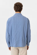 Cristiano Loose Fit Long Sleeve Cotton Shirt