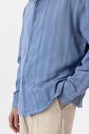 Cristiano Loose Fit Long Sleeve Cotton Shirt