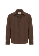 Cristiano Loose Fit Long Sleeve Cotton Shirt