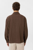 Cristiano Loose Fit Long Sleeve Cotton Shirt