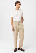 Jelani High Waist Belted Relaxed Fit Trousers