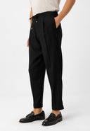Jelani High Waist Belted Relaxed Fit Trousers