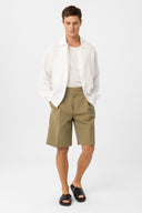 Stoffel Pleated Bermuda Shorts