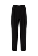 Cristophe High Waist Pleated Viscose Trousers