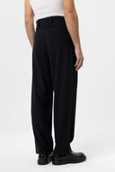 Cristophe High Waist Pleated Viscose Trousers