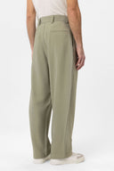 Cristophe High Waist Pleated Viscose Trousers