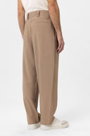 Cristophe High Waist Pleated Viscose Trousers