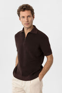 Dinis Regular Fit Knitted Polo T-Shirt