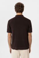 Dinis Regular Fit Knitted Polo T-Shirt