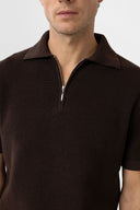 Dinis Regular Fit Knitted Polo T-Shirt