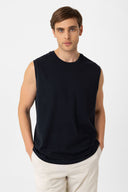 Alderson Sleeveless Crewneck Cotton T-Shirt