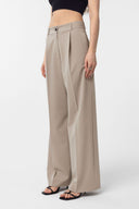 Denisa High Waist Pleated Trousers