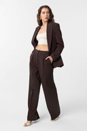 Denisa High Waist Pleated Trousers