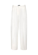 Giulia Loose-Legged High Waist Pleated Trousers