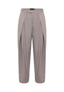 Marika Relaxed Fit Belted Pleated Trousers