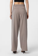 Marika Relaxed Fit Belted Pleated Trousers