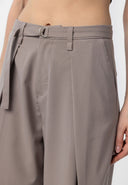 Marika Relaxed Fit Belted Pleated Trousers