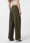 Marika Relaxed Fit Belted Pleated Trousers