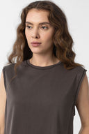 Miriam Regular Fit Sleeveless T-Shirt