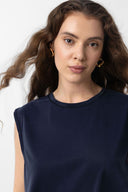 Miriam Regular Fit Sleeveless T-Shirt