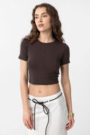 Monica Slim Fit Crop T-Shirt