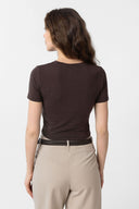 Monica Slim Fit Crop T-Shirt