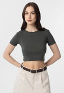 Monica Slim Fit Crop T-Shirt