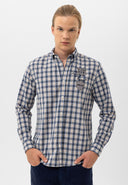 Regular Fit Button-Down Collar Shirt