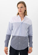Regular Fit Button-Down Collar Casual Shirt