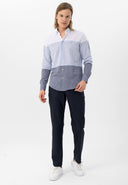 Regular Fit Button-Down Collar Casual Shirt