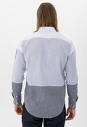 Regular Fit Button-Down Collar Casual Shirt