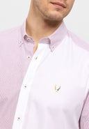 Regular Fit Button-Down Collar Shirt