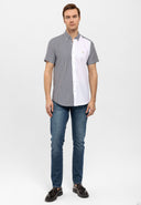 Regular Fit Button-Down Collar Shirt